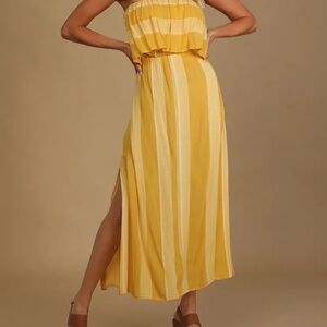 O’Neil strapless dress